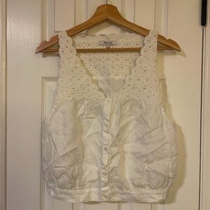 Madewell Tank Top, crochet